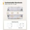 imagePerlegear 17 inWall Media Box Electrical Box Recessed Outlet Box and Media Enclosure for One Connect Box ampamp Network Switches Cable Management Kit with Cutting Template Dust Bag ampamp Drywall Saw17 inch