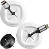 imagePerlegear Cord Hider for Wall Mounted TV Wire Hiders for Mounted TV and Speakers inWall Cable Management Kit Includes Drill Template Dust Bag and Hole Saw Drill Attachment
