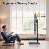 imagePerlegear Floor TV Stand with Mount for 3286quot TVs up to 132 lbs Tall TV Stand with Pegboard and 6 Height Settings TV Swivel Stand with Wooden Base Max VESA 600x400mm PGFS13