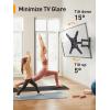 imagePerlegear Full Motion TV Mount for Most 2665 inch Flat or Curved TVs up to 82 lbs Wall Mount TV Bracket with Articulating Arms ToolFree Tilt Swivel Extension Max VESA 400x400mm PGMF3