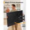 imagePerlegear Full Motion TV Mount for Most 2665 inch Flat or Curved TVs up to 82 lbs Wall Mount TV Bracket with Articulating Arms ToolFree Tilt Swivel Extension Max VESA 400x400mm PGMF3