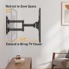 imagePerlegear Full Motion TV Wall Mount for 1342 inch Flat or Curved TVs ampamp Monitors up to 55 lbs Wall Mount TV Bracket with Articulating Arm Swivel Tilt Extension TV Mount Max VESA 200x200mm PGSF6