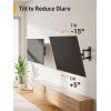 imagePerlegear Full Motion TV Wall Mount for 2655 inch Flat or Curved TVs Wall Mount TV Bracket with Articulating Arm Swivel Tilt Extension Corner TV Wall Mount Max VESA 400x400mm up to 60 lbs PGMFK3