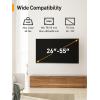 imagePerlegear Full Motion TV Wall Mount for 2655 inch Flat or Curved TVs Wall Mount TV Bracket with Articulating Arm Swivel Tilt Extension Corner TV Wall Mount Max VESA 400x400mm up to 60 lbs PGMFK3