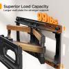 imagePerlegear Full Motion TV Wall Mount for 2665 inch TVs TV Bracket Supports Swivel Articulating Level Extension Tilt Arms Max VESA 400x400mm up to 99lbs 16quot Wood Studs PGMFK4