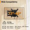 imagePerlegear Lockable RV TV Mount for 1342 inch TVs up to 44 lbs Full Motion RV TV Wall Mount with Swivel Tilt Pull Cord Lock RV TV Mount for Camper RV Motorhome Max VESA 200x200mm PGLRVF2