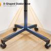 imagePerlegear Mobile TV Cart ClipOn Integrated Power Supply Rolling TV Stand Portable for 2360 TVs up to 88 lbs 3 Height Levels with Adjustable Tray TV Stand with Wheels Max VESA 400x400mm