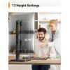imagePerlegear Monitor Stand Dual Monitor Mount for Two 1340 inch Screens Vertical Monitor Stand with 360 Degree Rotation Swivel and Tilt 13 Height Settings Max VESA 100x100mm PGTVS30