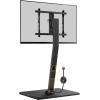 imagePerlegear Rolling TV Stand with Power Outlet Tilt and Swivel Mobile TV Cart with Hidden Casters Fits 3070 Inch TVs HeightAdjustable 88 lbs Load Capacity Max VESA 400x400mm PGTVMC20