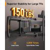 imagePerlegear Sliding TV Wall Mount for 4295 TVs up to 150 lbs with Cable Management ToolFree Tilt Swivel ampamp Extension Fits 121624 Wood Studs Max VESA 600x400mm PGTVM41B
