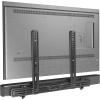 imagePerlegear Soundbar Mount Sound Bar Mount with HolesWithout Holes Sound Bar Mounts Under TV up to 15 lbs NonSlip Base Holder Extends 35 to 6 Attach Speaker to TV or Wall