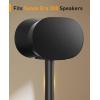 imagePerlegear Speaker Stand Pair for Sonos Era 300 Speakers AllMetal 32 Tall Floor Speaker Stand with Cable Management Enlarged Base Easy 3Step Setup 360 Surround Sound Speaker Stand PGSS15