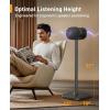 imagePerlegear Speaker Stand Pair for Sonos Era 300 Speakers AllMetal 32 Tall Floor Speaker Stand with Cable Management Enlarged Base Easy 3Step Setup 360 Surround Sound Speaker Stand PGSS15