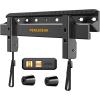 imagePerlegear Studless TV Wall Mount for Most 2455 Inch TVs up to 100 lbs No Stud TV Mount Drywall TV Bracket with Max VESA 400x400mm No Drill Easy Install Low Profile PGMT7