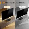 imagePerlegear Tabletop TV Stand Universal TV Stand for 2360 Inch LCD LED OLED TVs Height Adjustable TV Base Stand with Tempered Glass Base Cable ManagementVESA 400x400mm PGTVS02