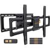 imagePerlegear ULListed Full Motion TV Wall Mount for 4290 Inch TVs up to 150 lbs PreAssembled TV Mount with ToolFree Tilt Swivel Extension Max VESA 600 x 400mm 12161824 Wood Studs PGLF16