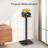imagePerlegear Universal Speaker Stands for Surround Sound up to 22lbs  28 Inch Bookshelf Speaker Stands for Bose Polk JBL KEF Klipsch ampamp Others Floor Speaker Stand with Cable Management 1Pair PGSS6