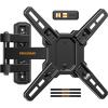 imagePerlegear Full Motion TV Wall Mount for 1342 inch Flat or Curved TVs ampamp Monitors up to 55 lbs Wall Mount TV Bracket with Articulating Arm Swivel Tilt Extension TV Mount Max VESA 200x200mm PGSF6