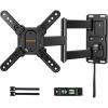 imagePerlegear Lockable RV TV Mount for 1342 inch TVs up to 44 lbs Full Motion RV TV Wall Mount with Swivel Tilt Pull Cord Lock RV TV Mount for Camper RV Motorhome Max VESA 200x200mm PGLRVF2