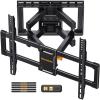 imagePerlegear UL Listed Full Motion TV Wall Mount for 4285 inch TVs up to 132 lbs TV Mount with Dual Articulating Arms ToolFree Tilt Swivel Extension Leveling Max VESA 600x400mm 16quot Studs PGLF8
