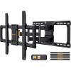 imagePerlegear ULListed Full Motion TV Wall Mount for 4290 Inch TVs up to 150 lbs PreAssembled TV Mount with ToolFree Tilt Swivel Extension Max VESA 600 x 400mm 12161824 Wood Studs PGLF16