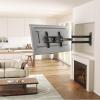imagePerlegear Corner TV Wall Mount Long Arm TV Mount for 4284 Inch TVs up to 150 lbs  Full Motion Wall Mount Single Stud with 372 ExtensionFits 3775 TVs  Max 600x400mm
