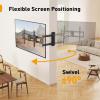 imagePerlegear Corner TV Wall Mount Long Arm TV Mount for 4284 Inch TVs up to 150 lbs  Full Motion Wall Mount Single Stud with 372 ExtensionFits 4284 TVs  Max 600x400mm