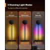 imagePerlegear Speaker Stands Pair Sonicbeam with RGB Lighting for Sonos Era 300 Era 100 amp One SL Universal Surround Sound Speaker Stand Holds to 22 lbs with Cable Management App amp Remote Control