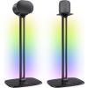 imagePerlegear Speaker Stands Pair Sonicbeam with RGB Lighting for Sonos Era 300 Era 100 amp One SL Universal Surround Sound Speaker Stand Holds to 22 lbs with Cable Management App amp Remote Control
