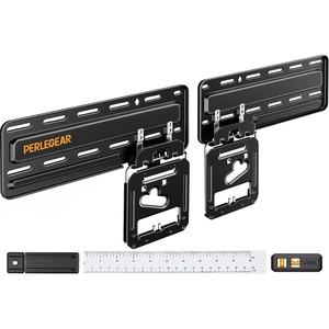 image:imagePerlegear Ultra Slim TV Wall Mount 03 Low Profile Compatible with 43 86 Flat TV Neo QLED Frame TV Flush Mount Flat Mount Bracket Micro Gap Holds up to 132 lbs Blends Into Any Interior