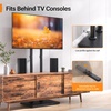 image:imagePerlegear Universal Floor TV Stand for 3270 TVs up to 110 lbs HeightAdjustable Tall TV Stand with Solid Wood Base amp ExtraStable AntiTip Feet Swivel TV Mount for Bedroom VESA 400x400 PGFLS34B